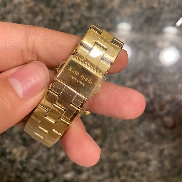 Kate Spade Gold Metro Bracelet Watch 38mm main image 6